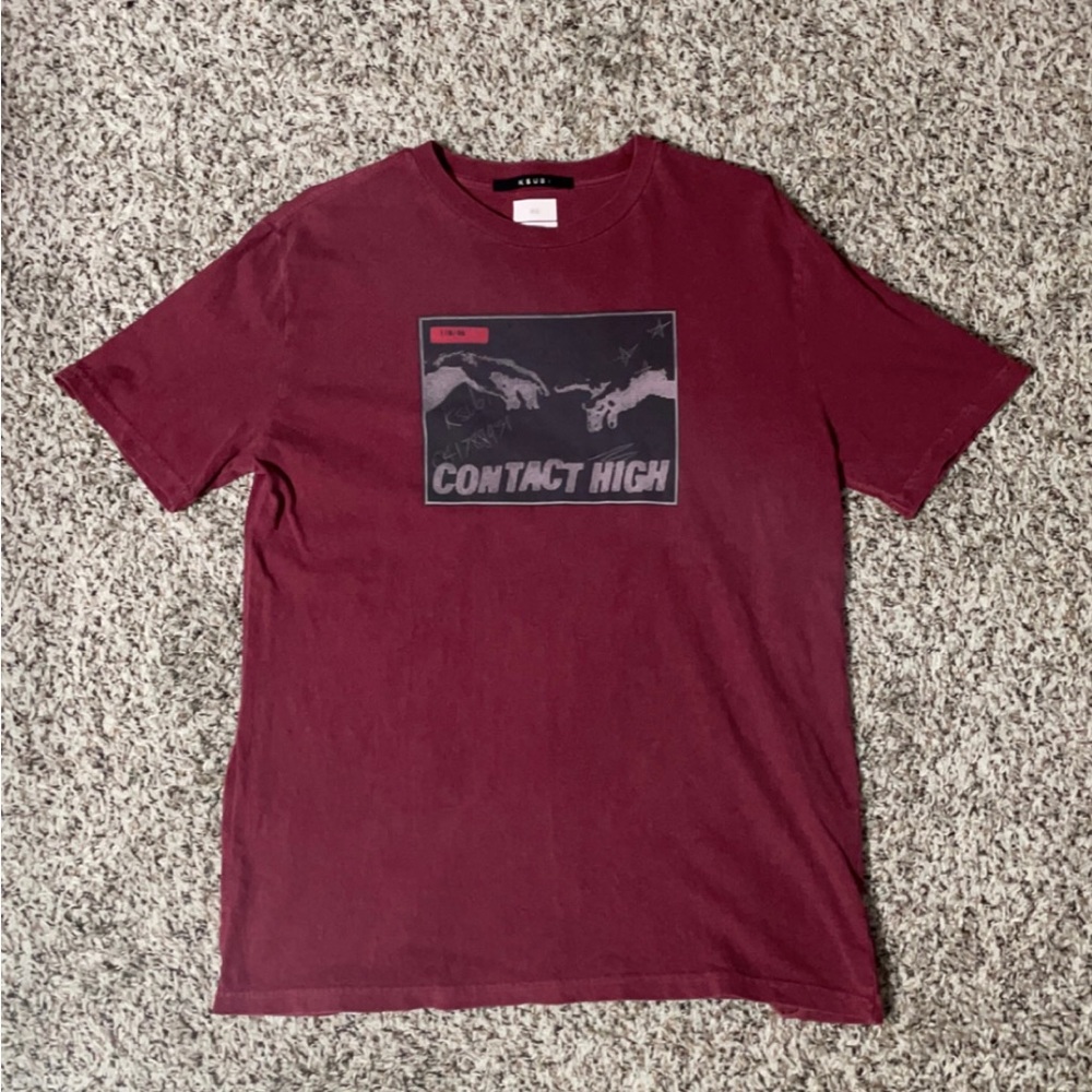 Ksubi Red Contact High T-Shirt